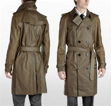 burberry waxed cotton trench coat|Burberry trench coats outlet store.